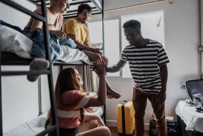Student in a hostel